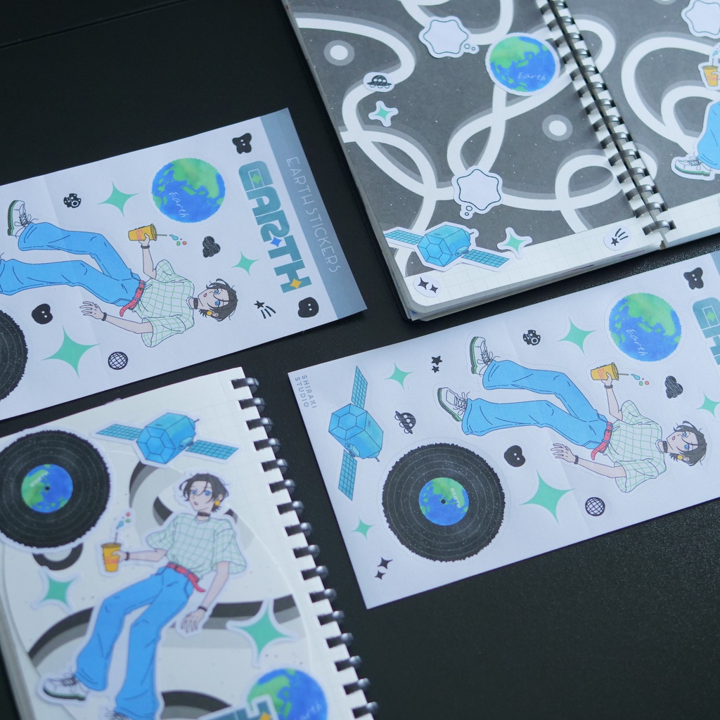 Earth Stickers
