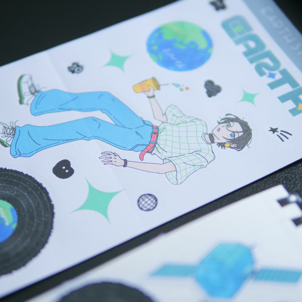 Earth Stickers