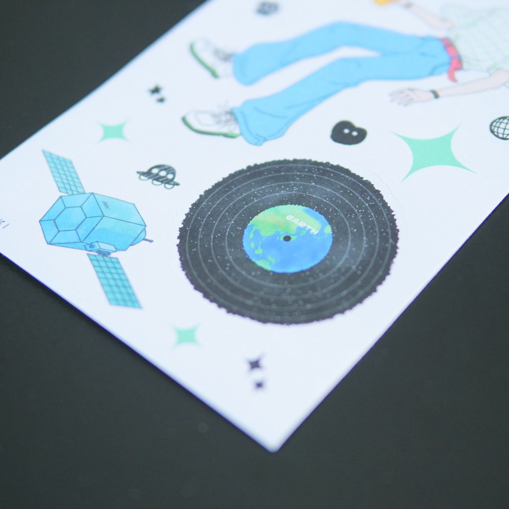 Earth Stickers
