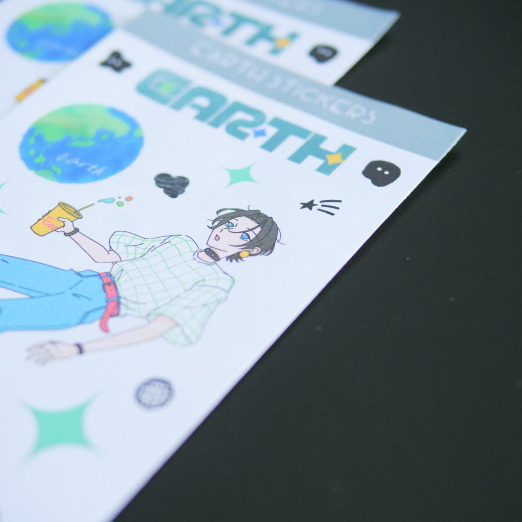Earth Stickers