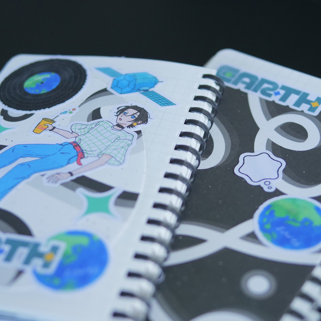 Earth Stickers
