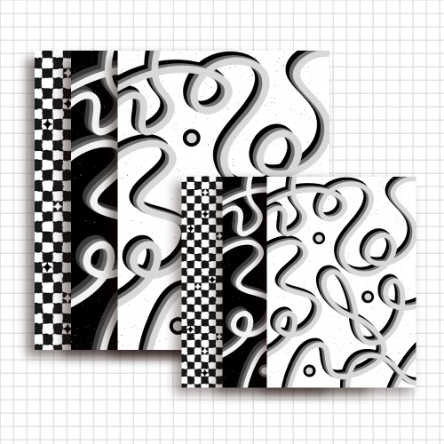 【A4/A5/DATE】April Set – Design Paper