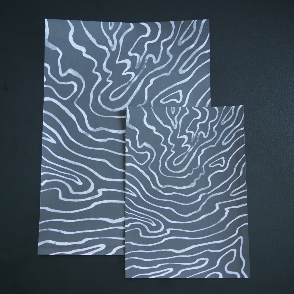 【A4/A5/DATE】Night Marble Flow – Design Paper