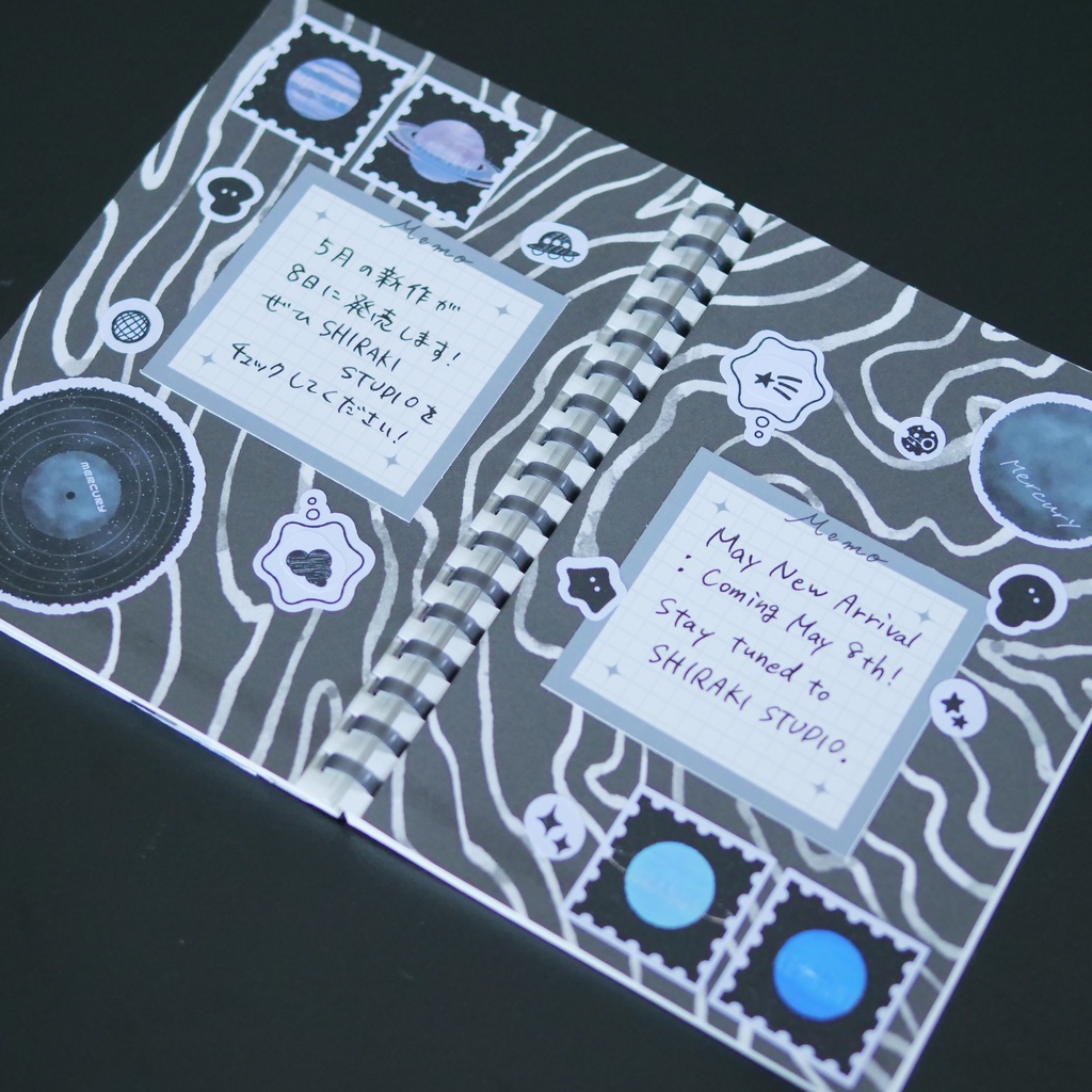 【A4/A5/DATE】May Set – Design Paper