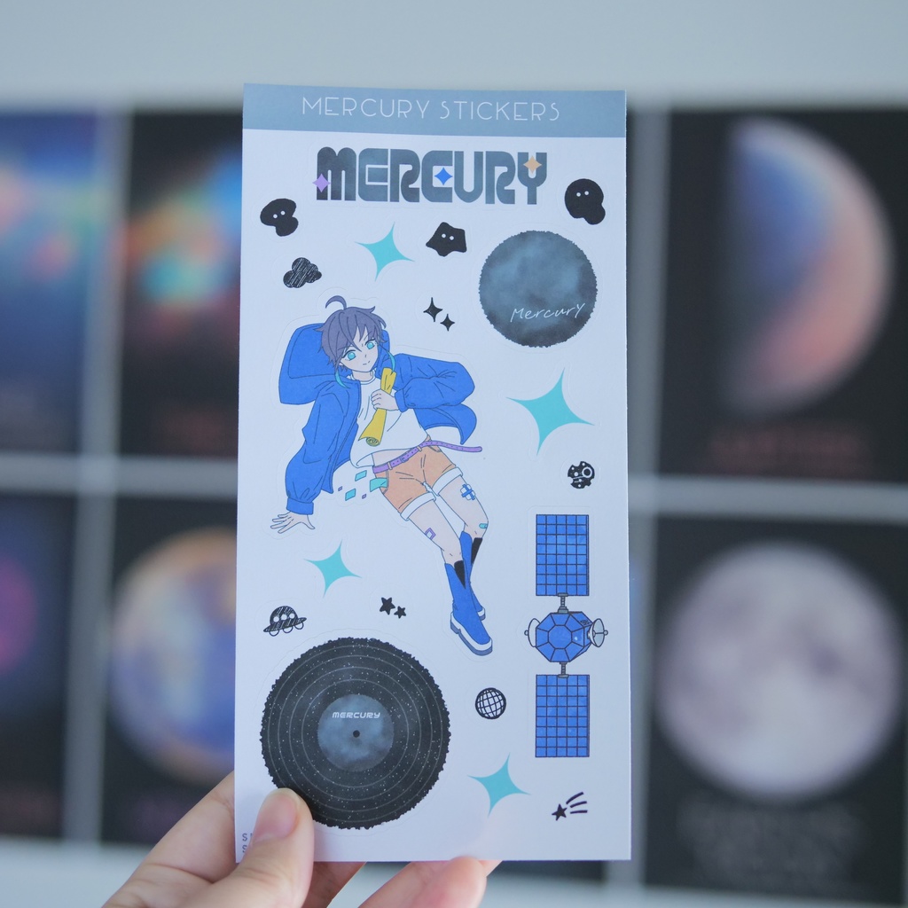 Mercury stickers