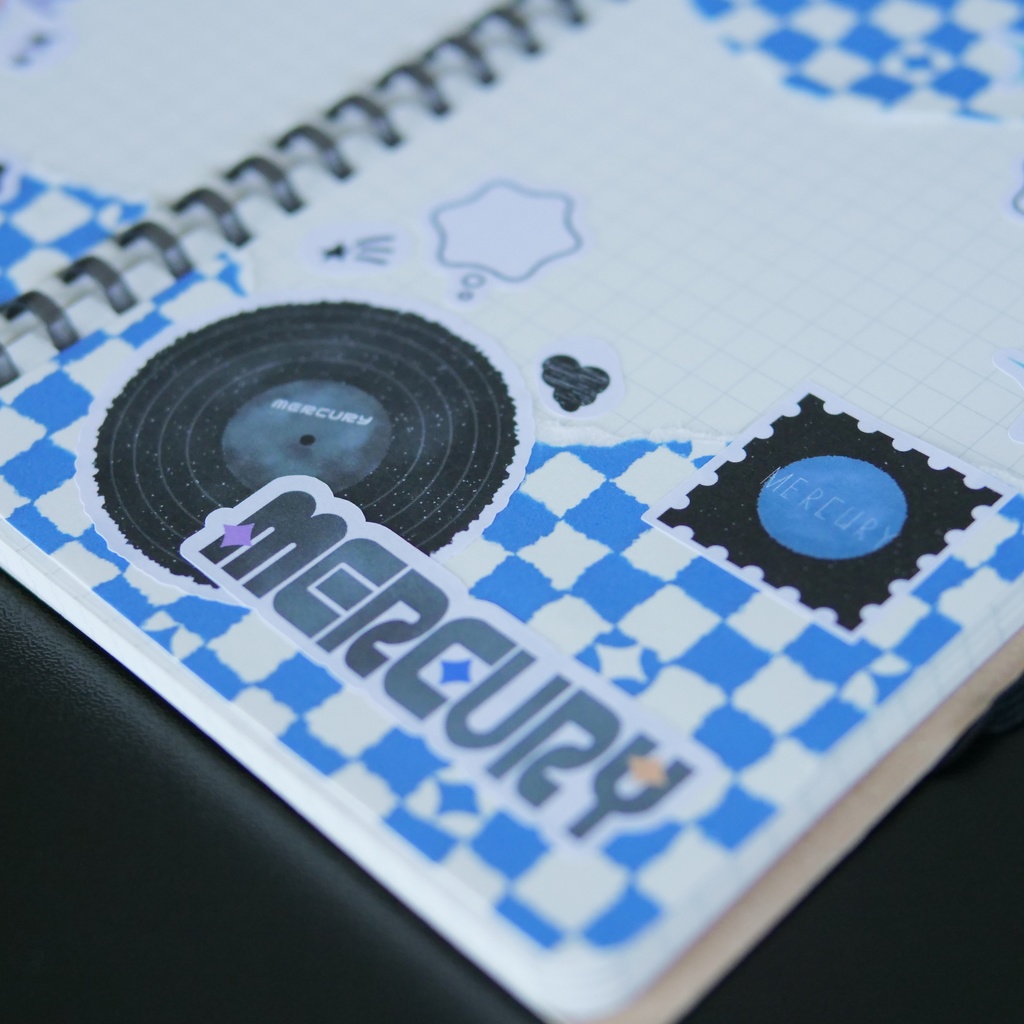 Mercury stickers