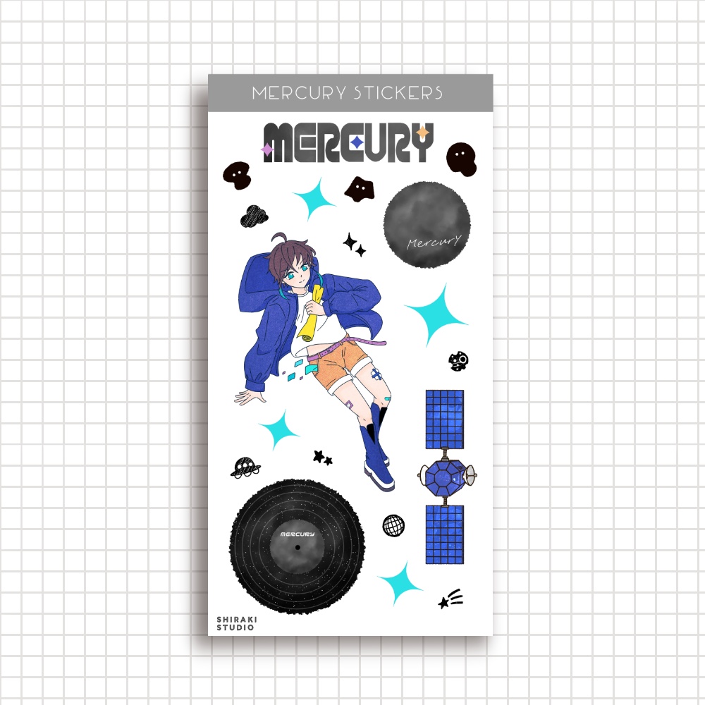 Mercury stickers