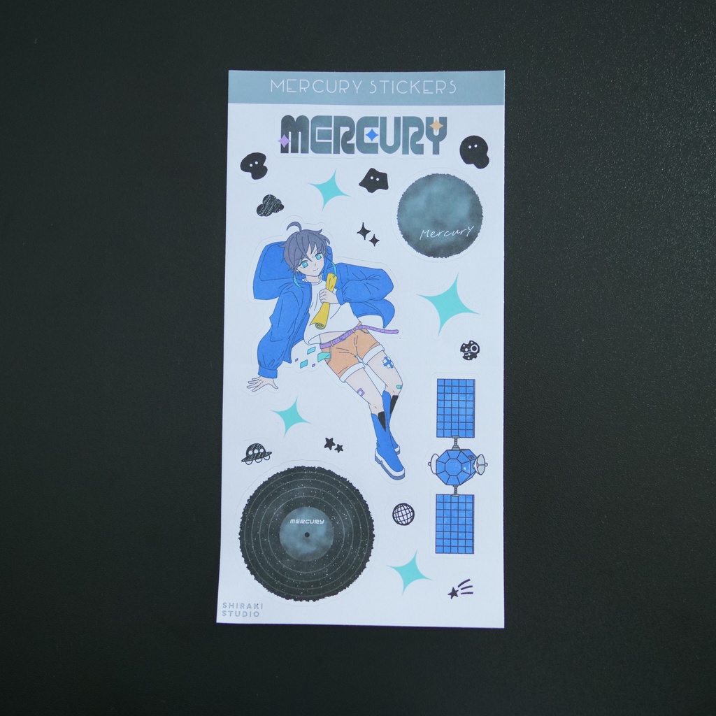 Mercury stickers