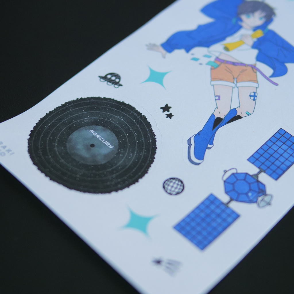 Mercury stickers