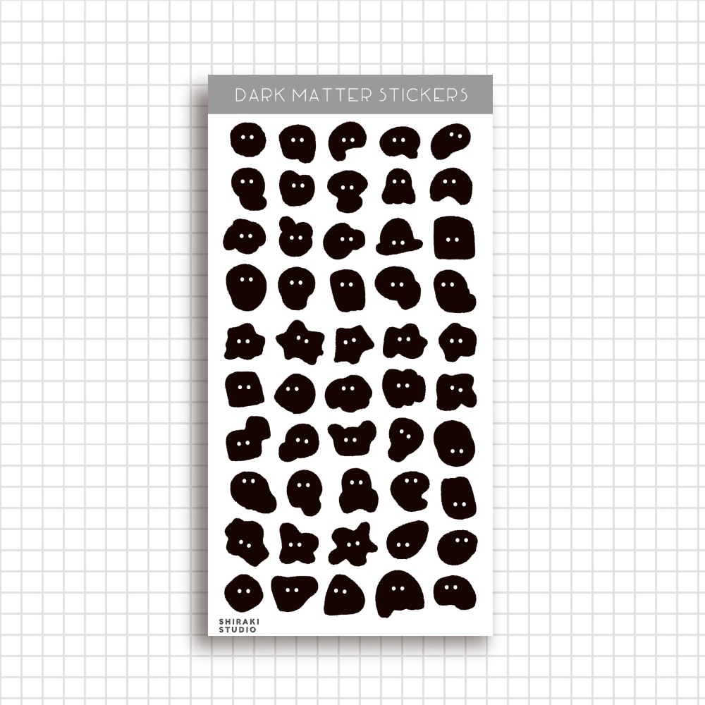Dark Matter Stickers