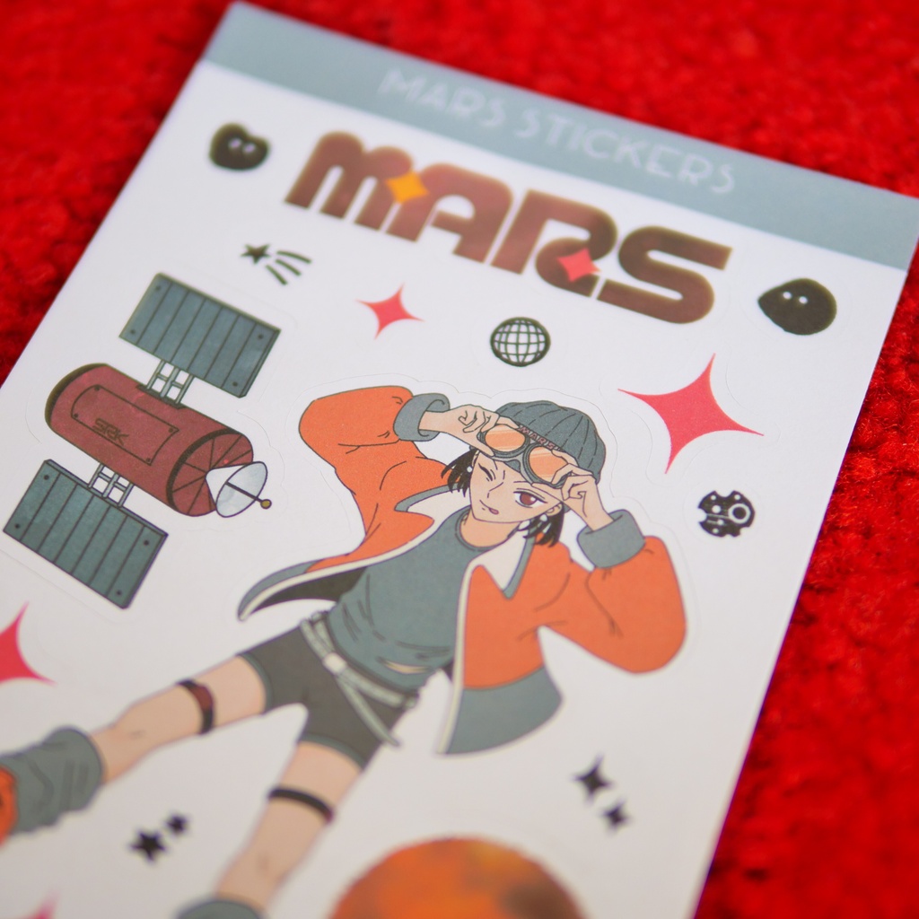Mars Stickers