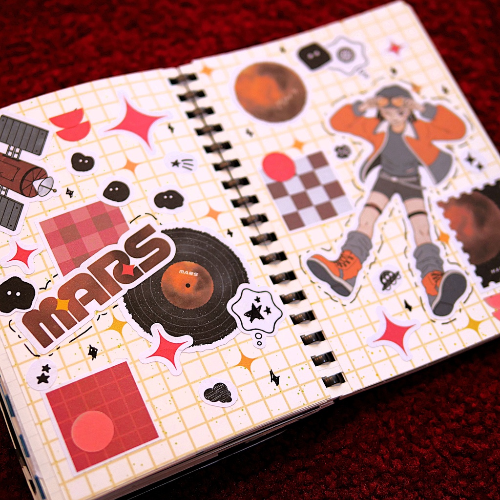 Mars Stickers