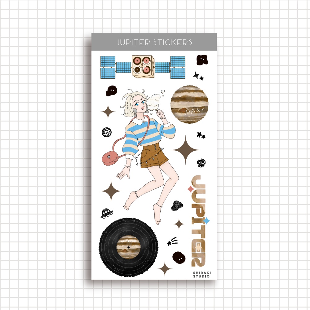 Jupiter Stickers