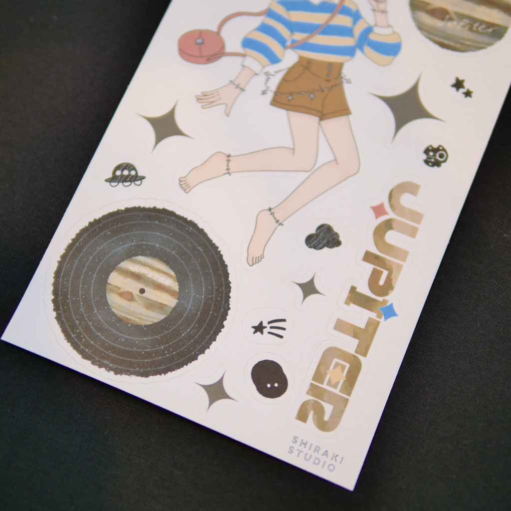 Jupiter Stickers
