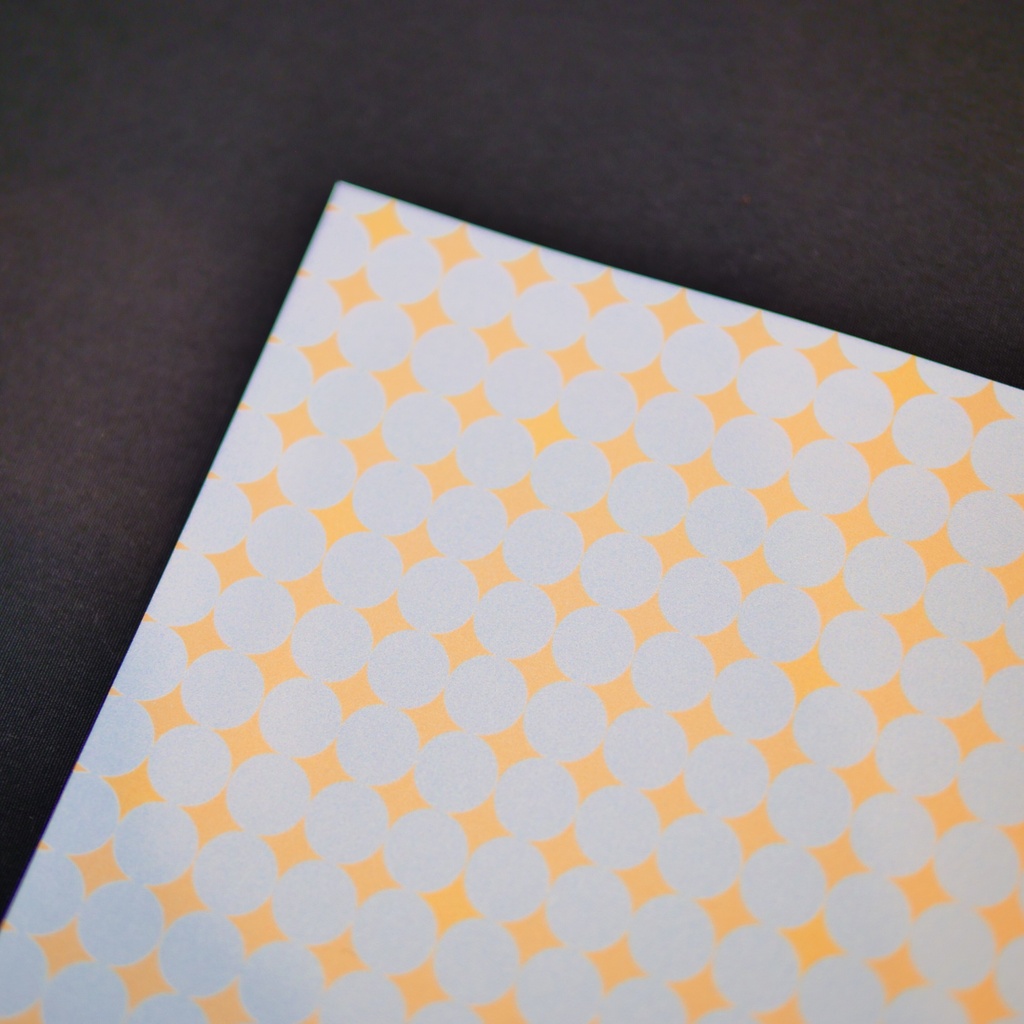 【A4/A5/DATE】Gray Star Mosaic – Design Paper