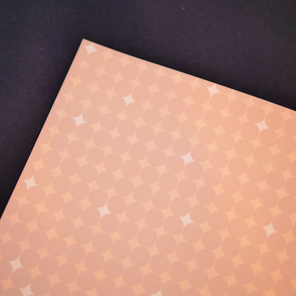 【A4/A5/DATE】Brown Star Mosaic – Design Paper