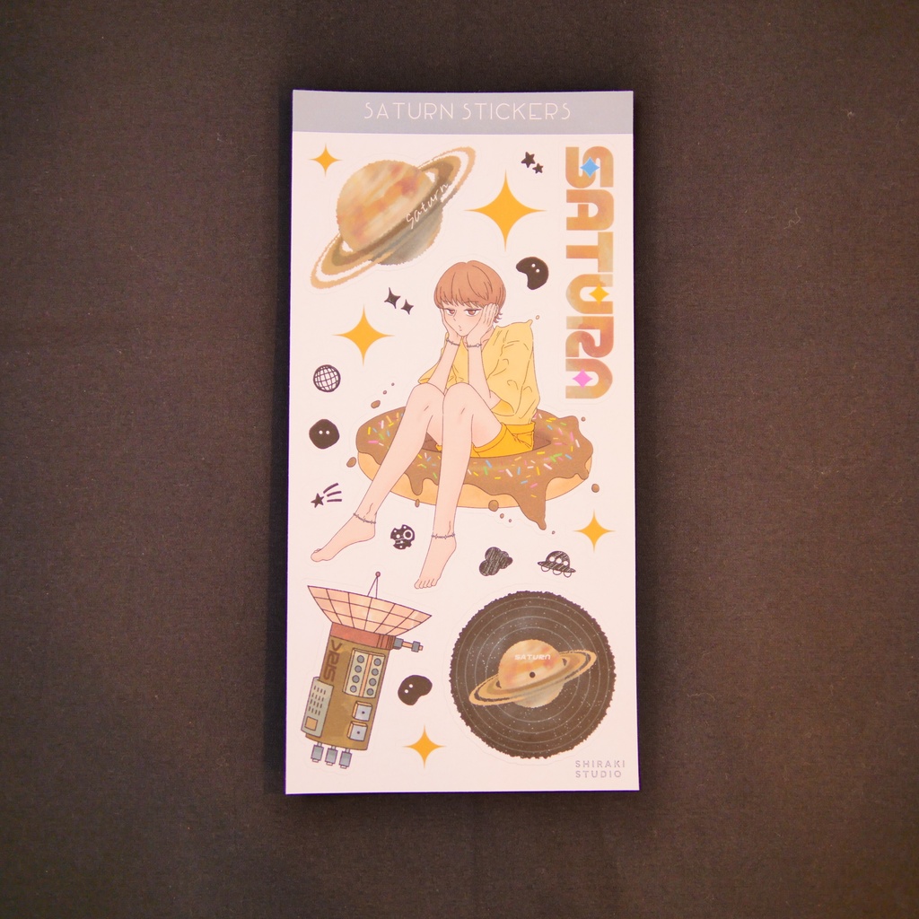 Saturn Stickers