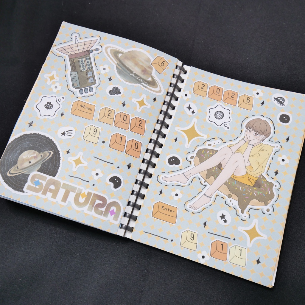 Saturn Stickers