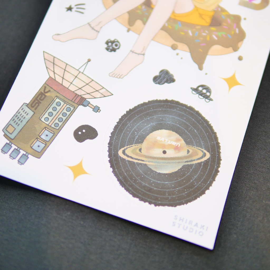 Saturn Stickers