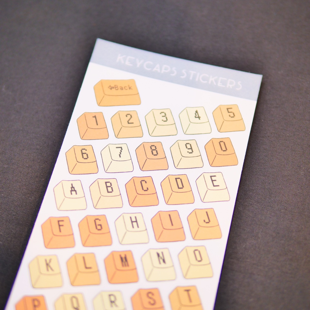 Keycaps Stickers