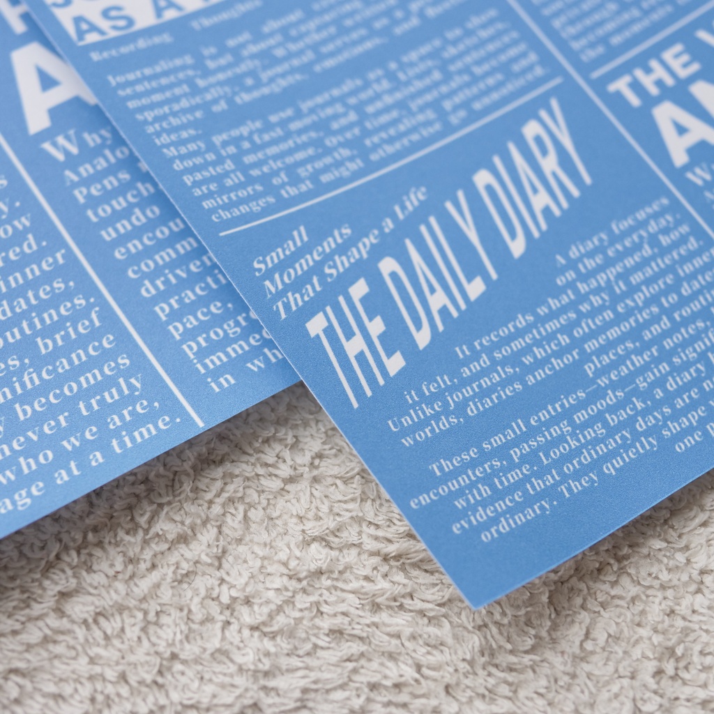 【A4/A5/DATE】October Set – Design Paper