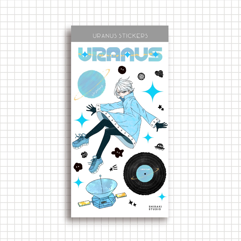 Uranus Stickers