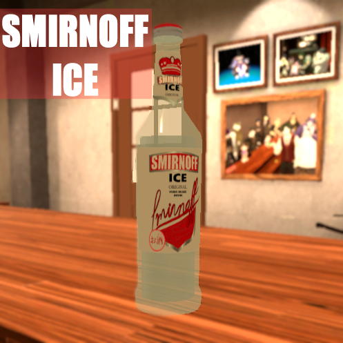 【3Dモデル】スミノフアイス　【無料】