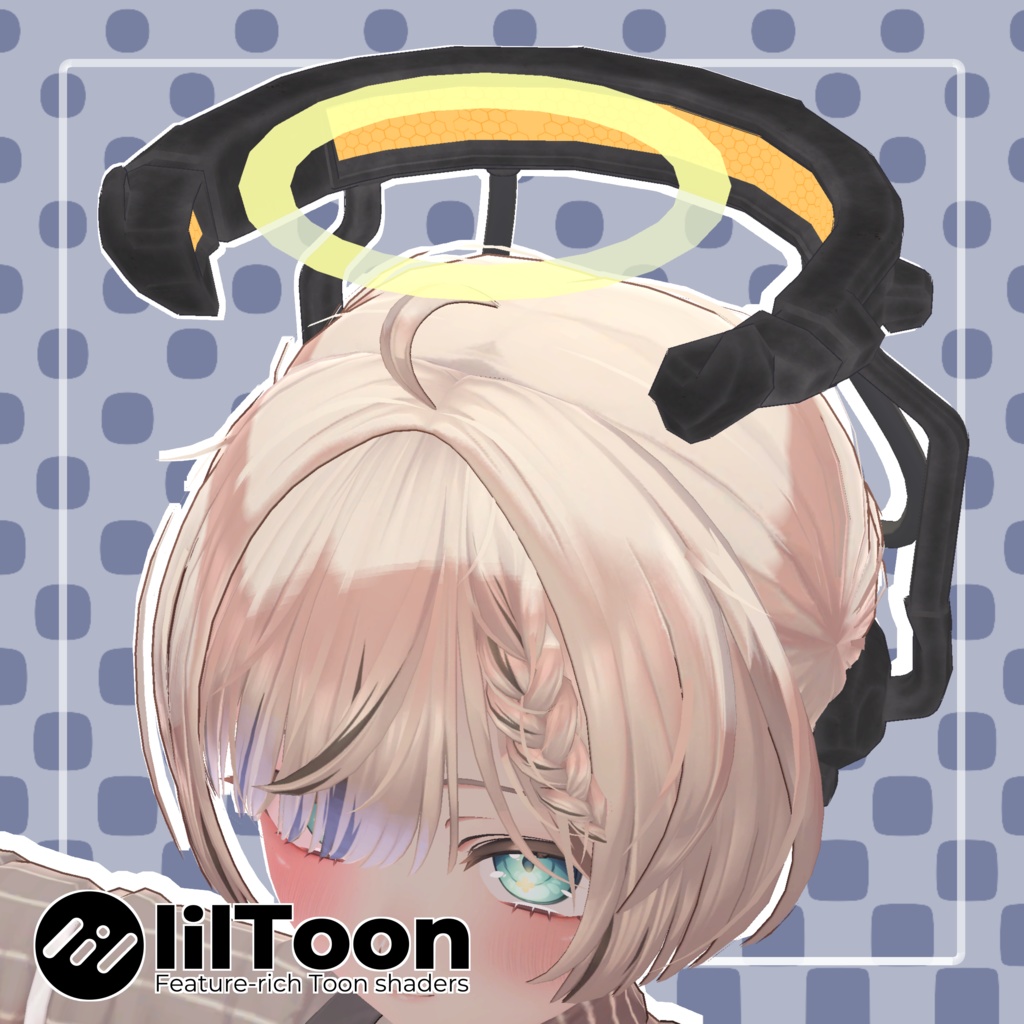 【VRC向け】メカニカルヘイロー【汎用】