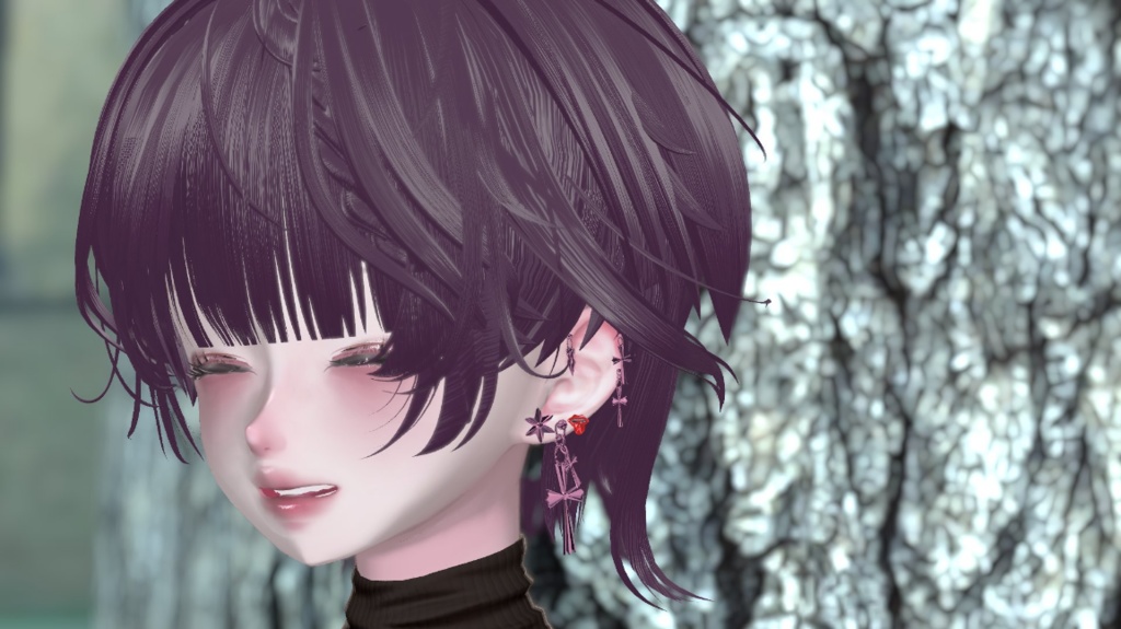 【VRC想定】6連ピアス