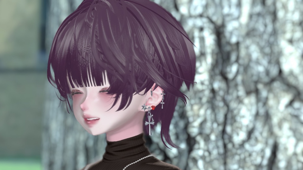 【VRC想定】6連ピアス