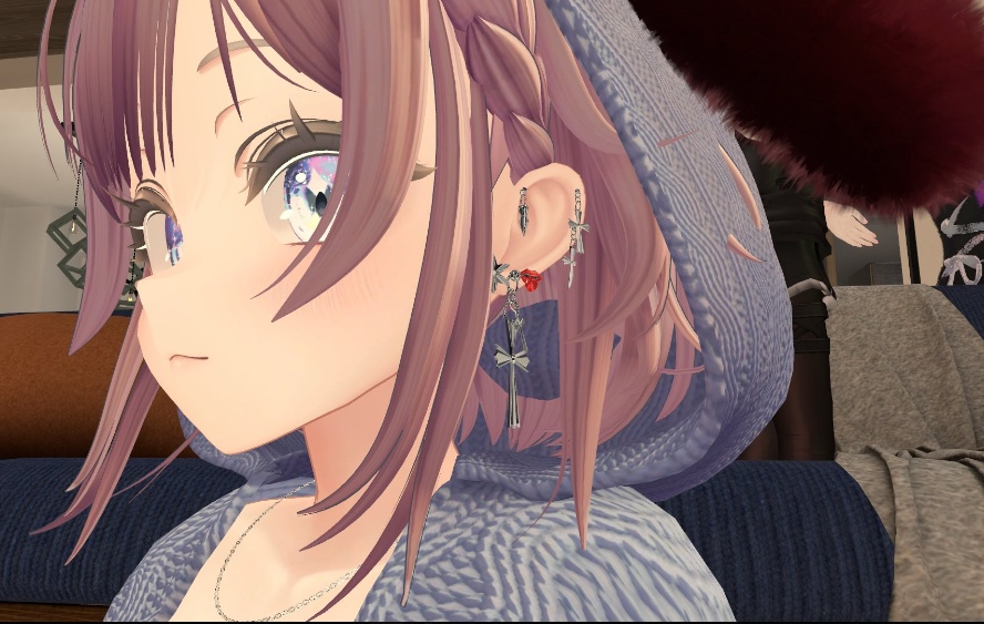 【VRC想定】6連ピアス