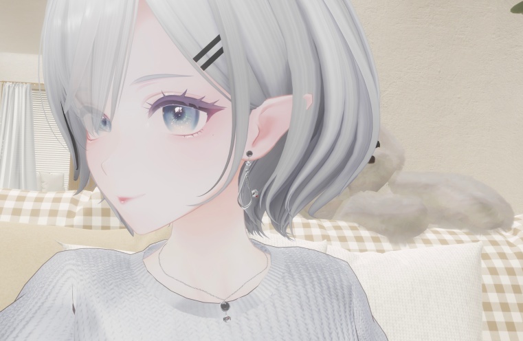 【VRC想定/15アバター対応】3 pieces アクセサリー