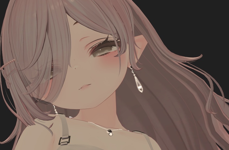 【VRC想定/15アバター対応】3 pieces アクセサリー