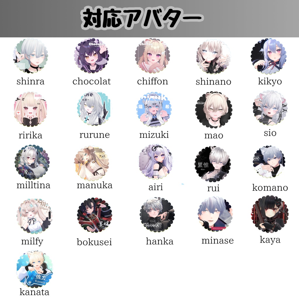 【VRC想定/21アバター対応】【MA対応】ピアス『チェーン・パルス』