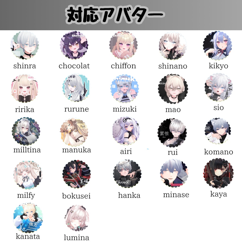 【VRC想定/22アバター対応】【MA対応】ピアス『チェーン・パルス』