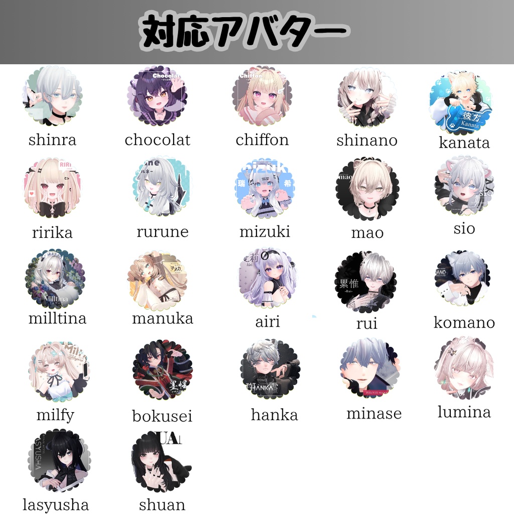 【VRC想定/22アバター対応】【MA対応】ネイル&リング『鋼羽の翼』