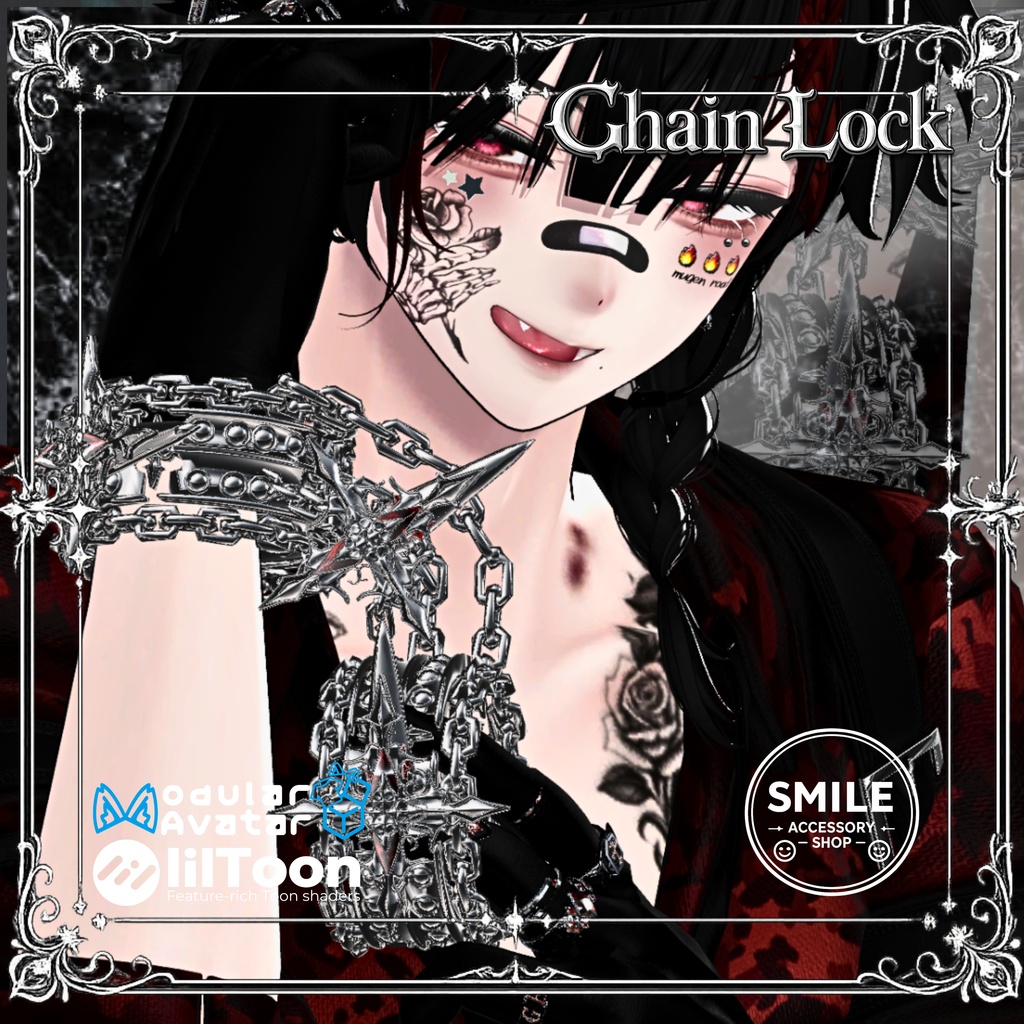 『Chain Lock』|ブレスレット【26アバター対応/MA対応】