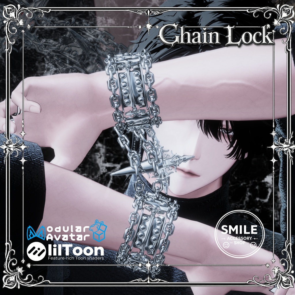 『Chain Lock』|ブレスレット【26アバター対応/MA対応】