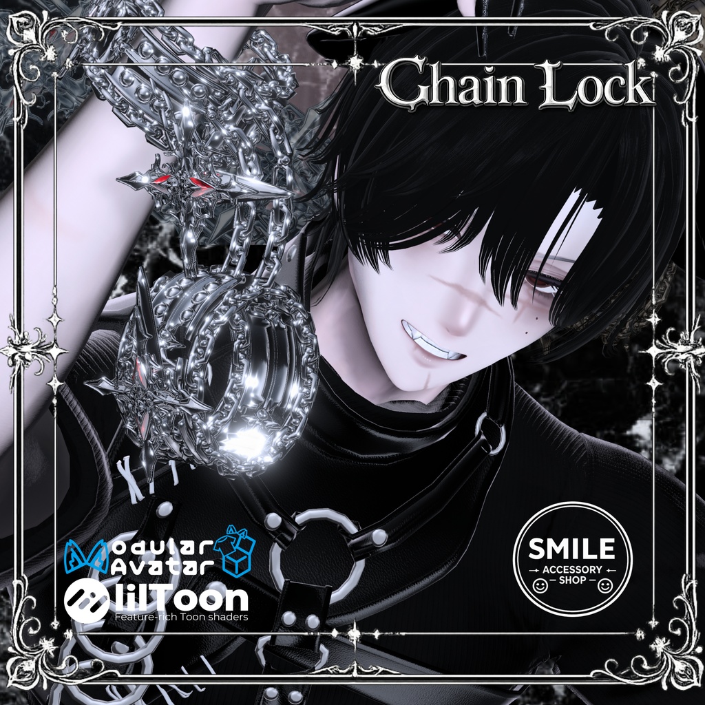 『Chain Lock』|ブレスレット【26アバター対応/MA対応】