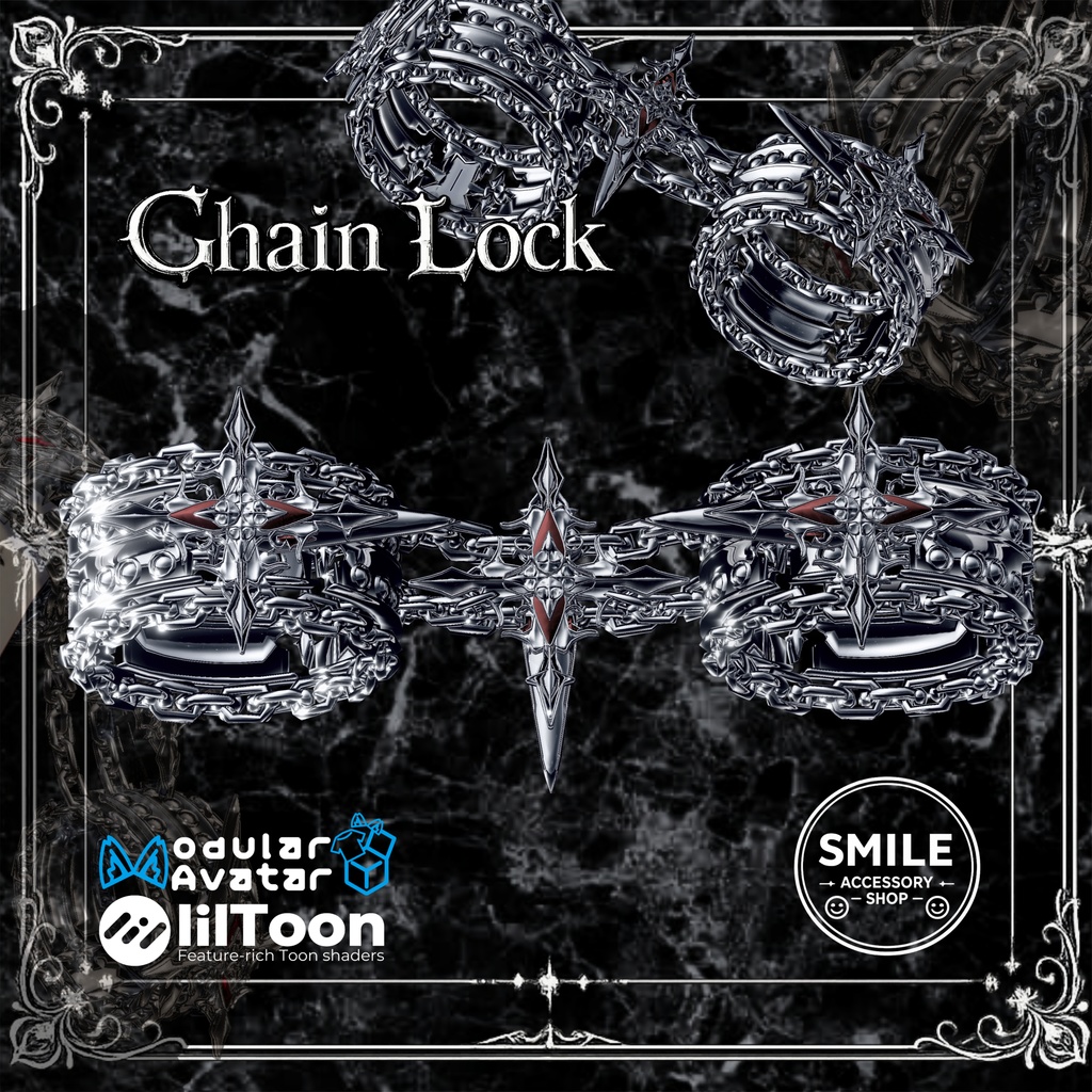 『Chain Lock』｜ブレスレット【26アバター対応/MA対応】