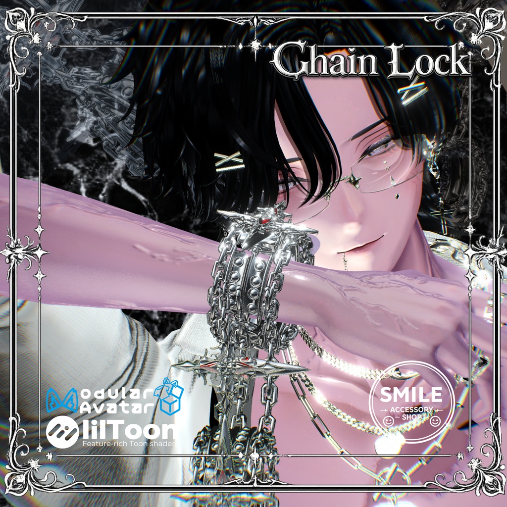 『Chain Lock』|ブレスレット【26アバター対応/MA対応】