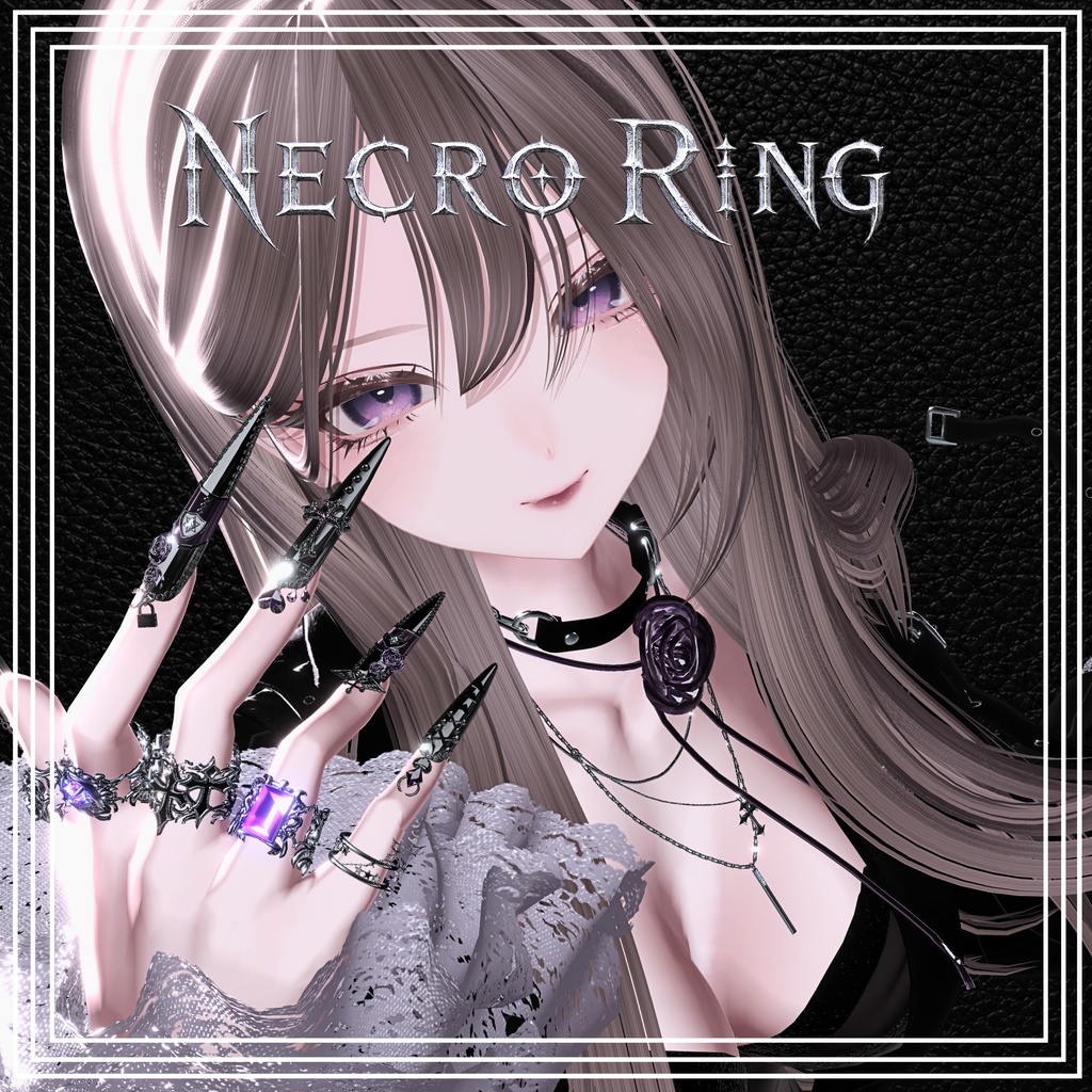 『Necro Ring』|リング【26アバター対応/MA対応】
