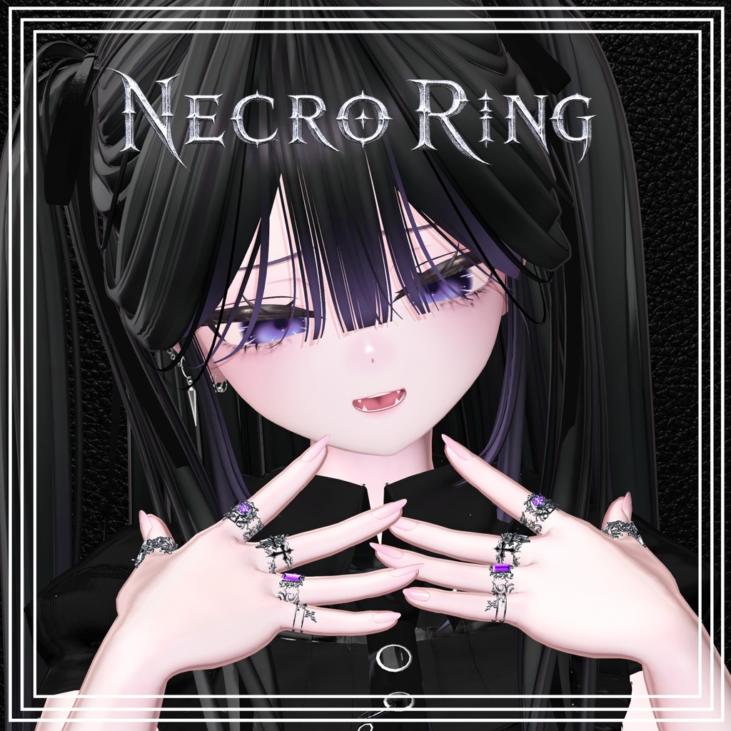 『Necro Ring』|リング【26アバター対応/MA対応】