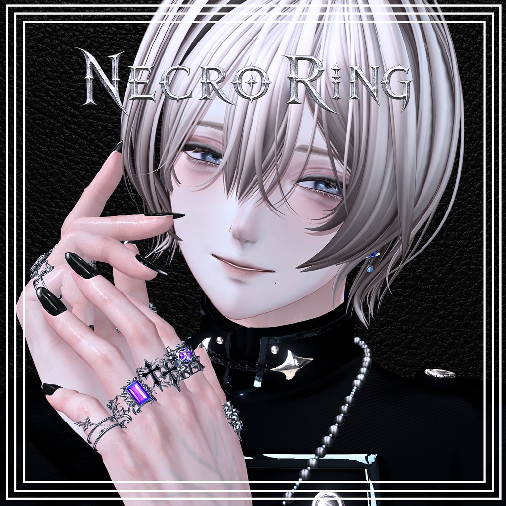 『Necro Ring』|リング【26アバター対応/MA対応】
