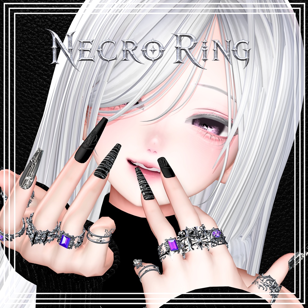 『Necro Ring』|リング【26アバター対応/MA対応】