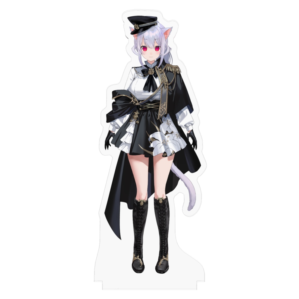 はるさめ ねここ🌸🐈 軍服衣装アクリルスタンド