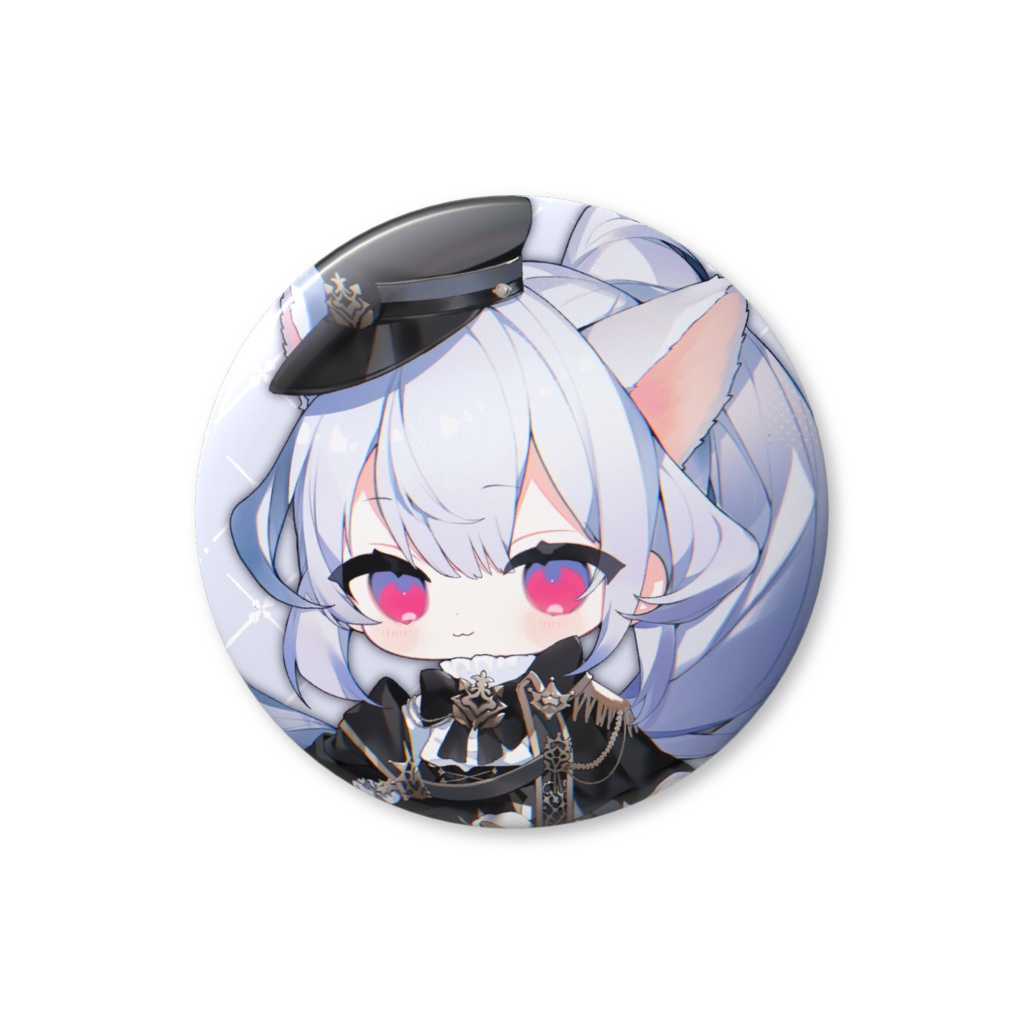 はるさめ ねここ🌸🐈 軍服衣装缶バッジ(全3種)