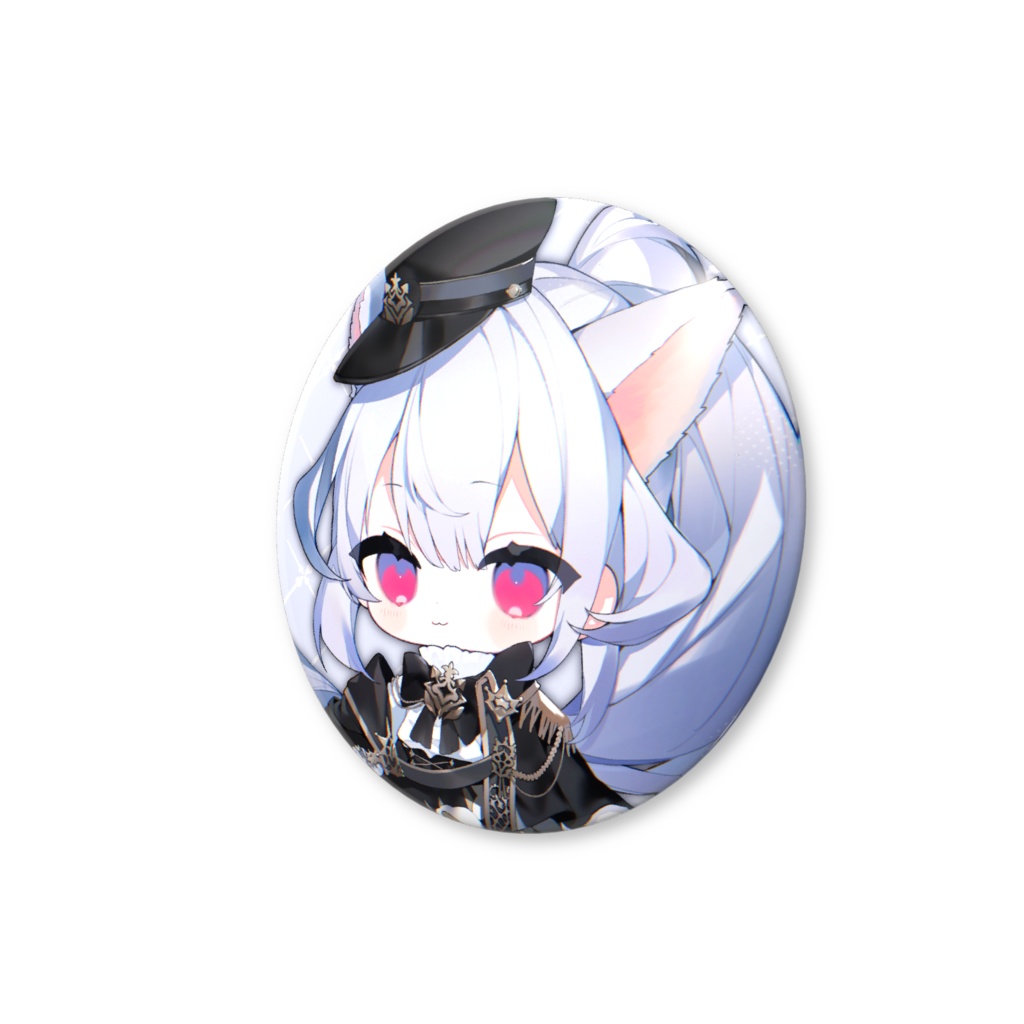 はるさめ ねここ🌸🐈 軍服衣装缶バッジ(全3種)