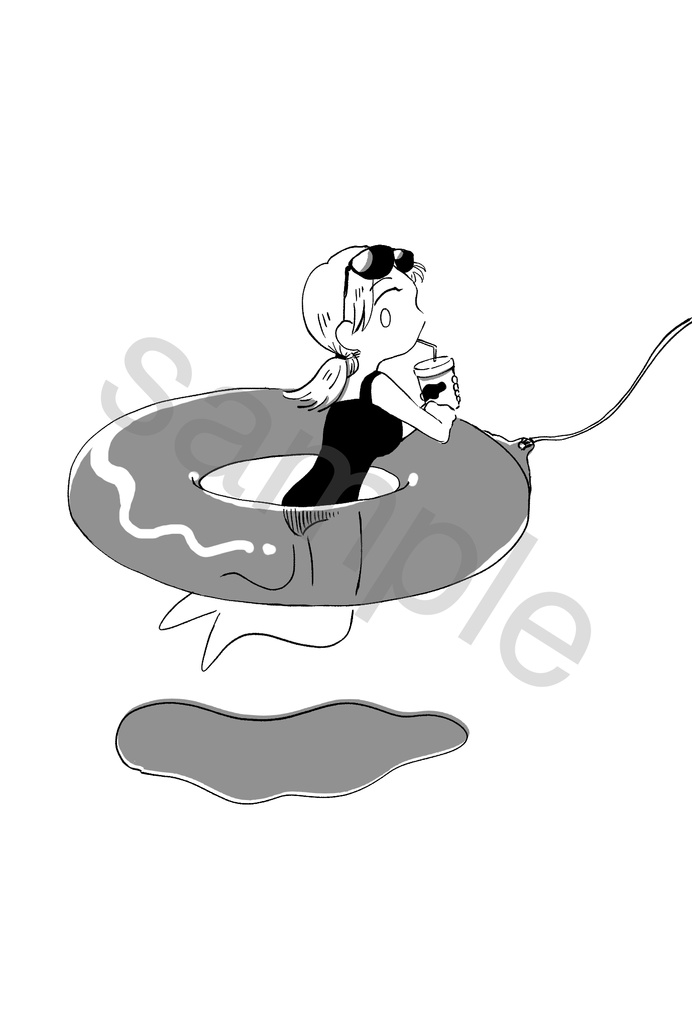 【ポストカード】ホテル浮遊