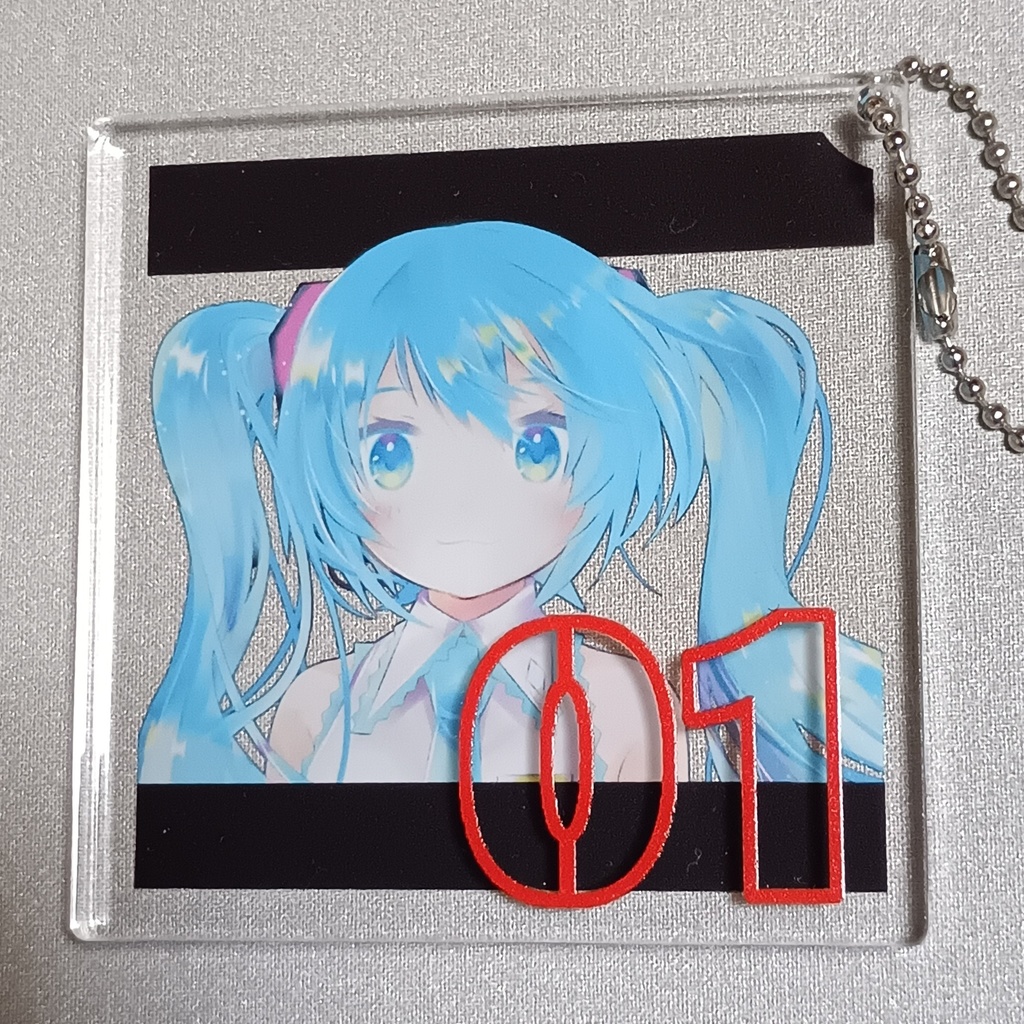 初音ミクアクリルブロック